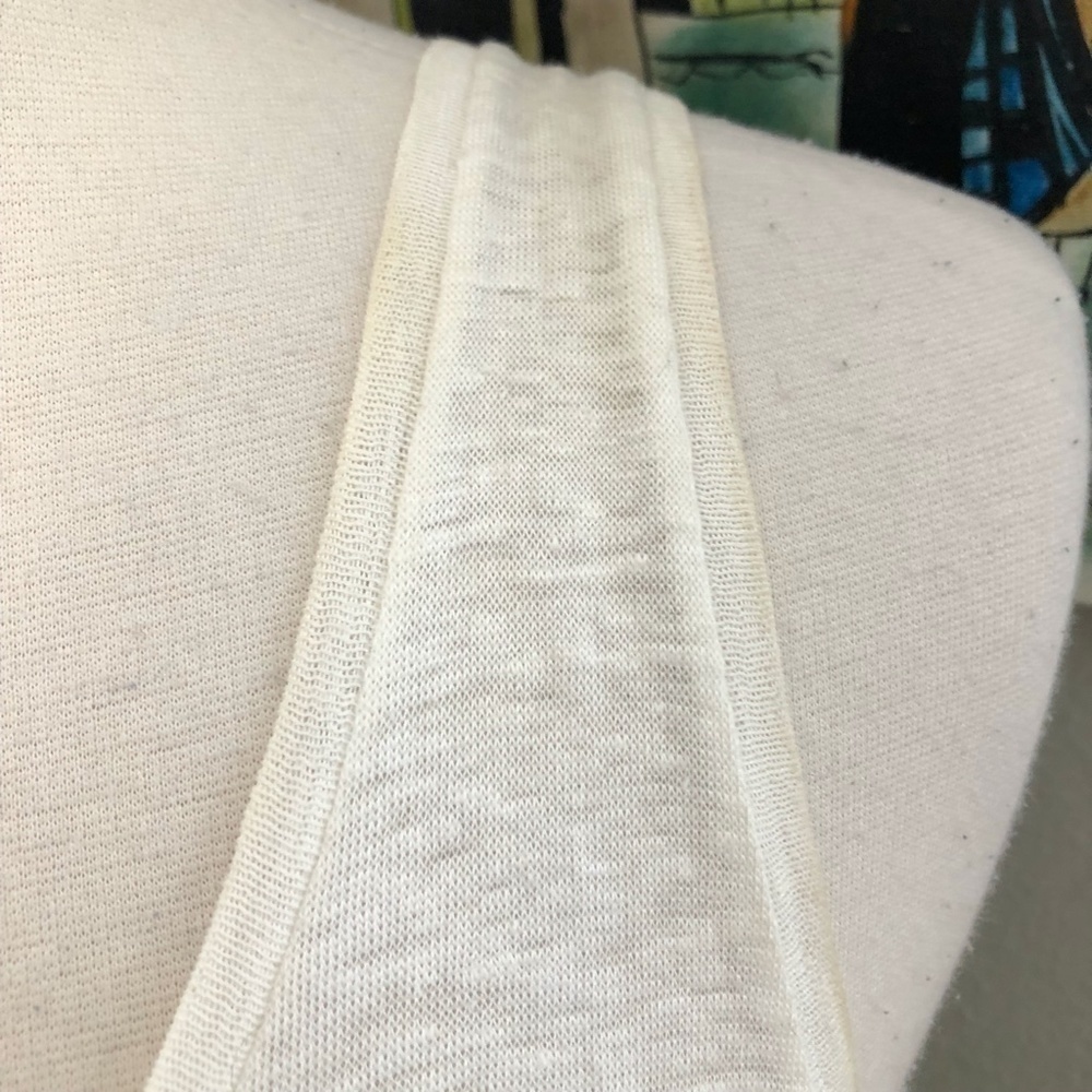 Sandro Paris Linen Lattice Back Tank Top - Picture 6 of 10